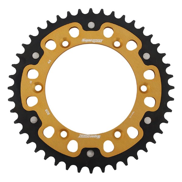 Supersprox Gold Stealth Sprocket For Suzuki DRZ400E, DRZ400K 2000-2003 RST-808-44-GLD